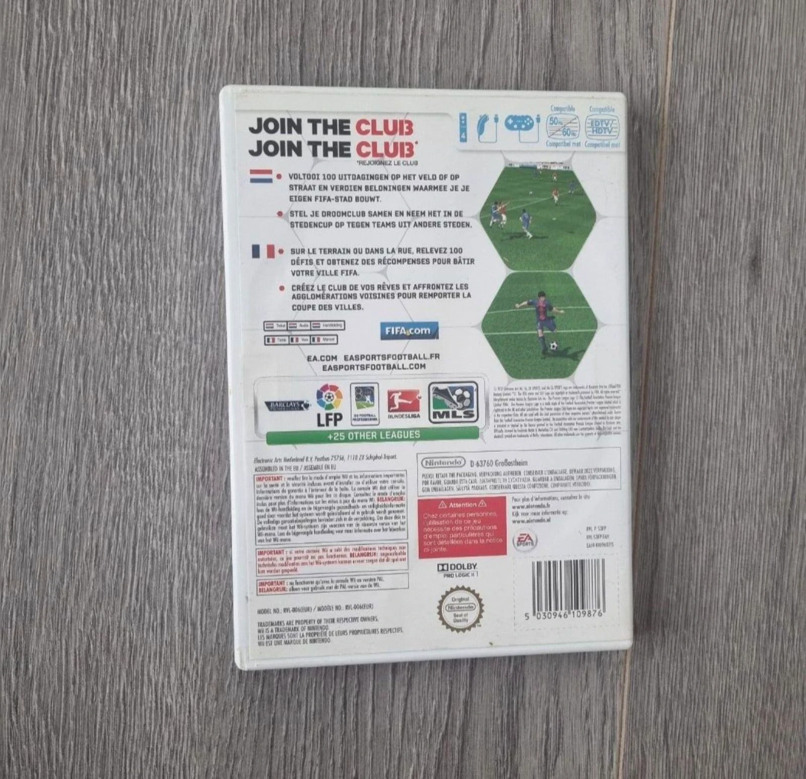 FIFA 13 Nintendo Wii Game – Complet avec Manuel & Boîte d'origine – photo 3